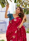 Kontina Vol 1 By LT Weaving Satin Online Embroidery Saree Wholesale